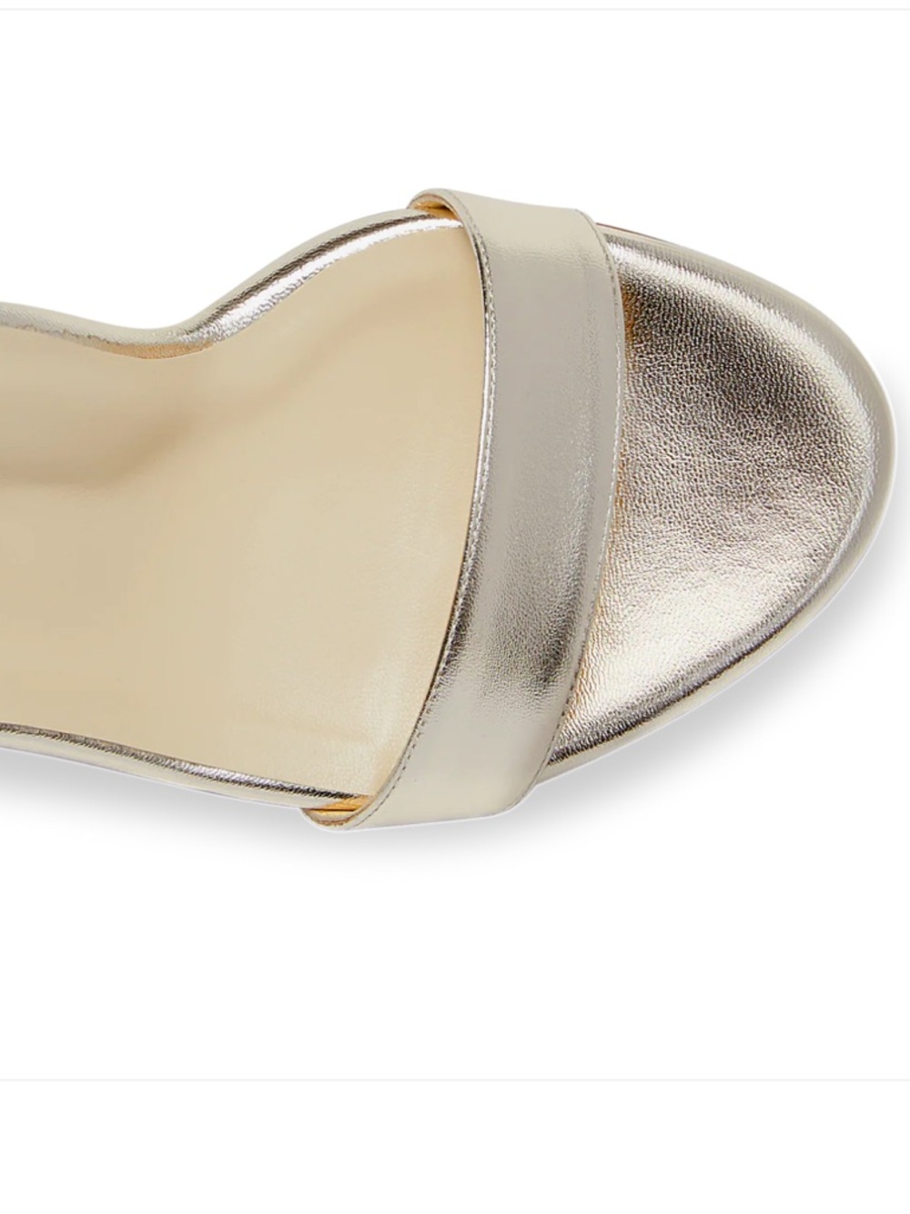 Sarah Flint Perfect Block Sandal 30 Gold Nappa 9 IT 39.5 - Picture 16 of 17